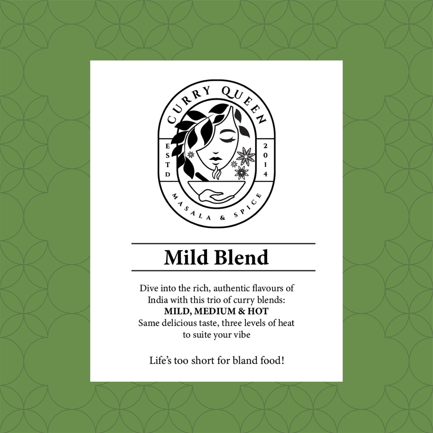 Mild Curry Blend 180g